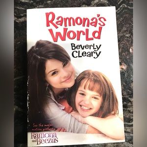 Ramona’s world by Beverly Cleary paperback book